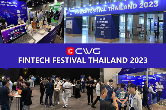 CWG Markets Berjaya di Festival FinTech Thailand 2023
